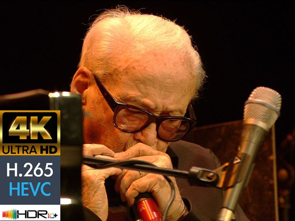 【蓝光原盘4K音乐会】托茨·席尔曼 2013 90岁生日音乐会 Toots Thielemans-Live At Le Chapiteau