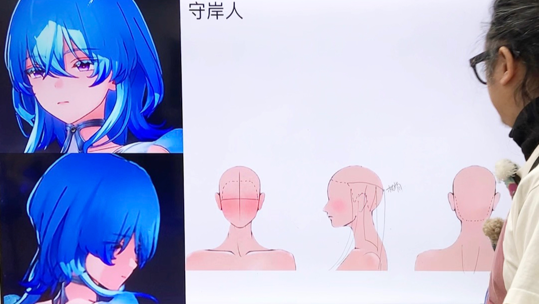 鸣潮守岸人发型解构