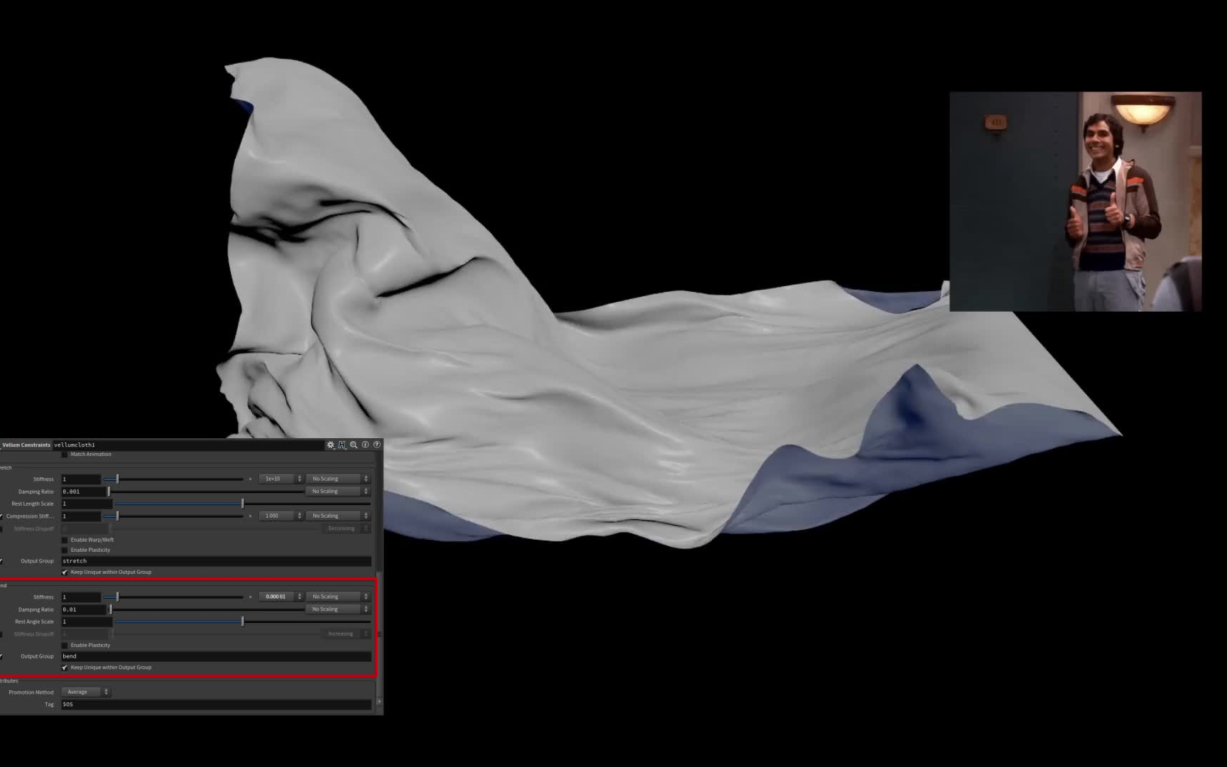 houdini vellum nodes中英字幕_哔哩哔哩_bilibili