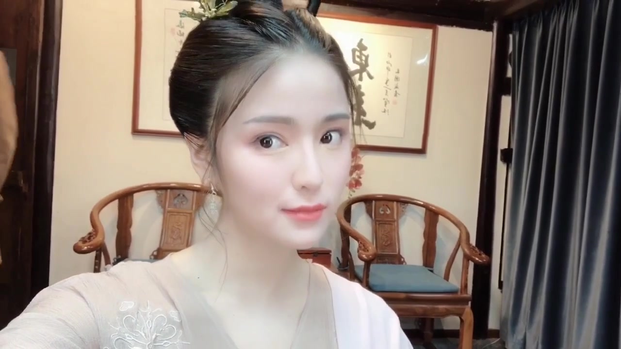 4月4日vlog 潘潘古风拍摄小花絮,期待成片和最终图~潘铭允(武藤纯子)