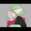 Gardervoir GF Testing Out Her New Lipstick | SaltyXodium comic