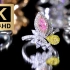 【8K HDR】全网首个8k高级珠宝彩色钻石展示视频丨这一盘子钻石也就五百多万。。。