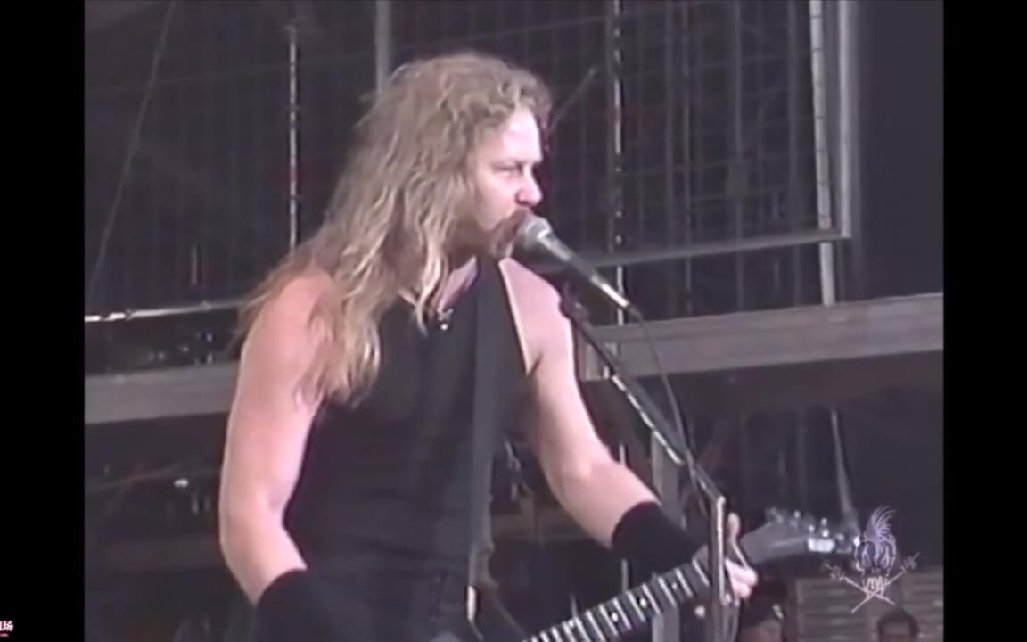 Metallica金属乐队-1991年现场《Creeping Death》