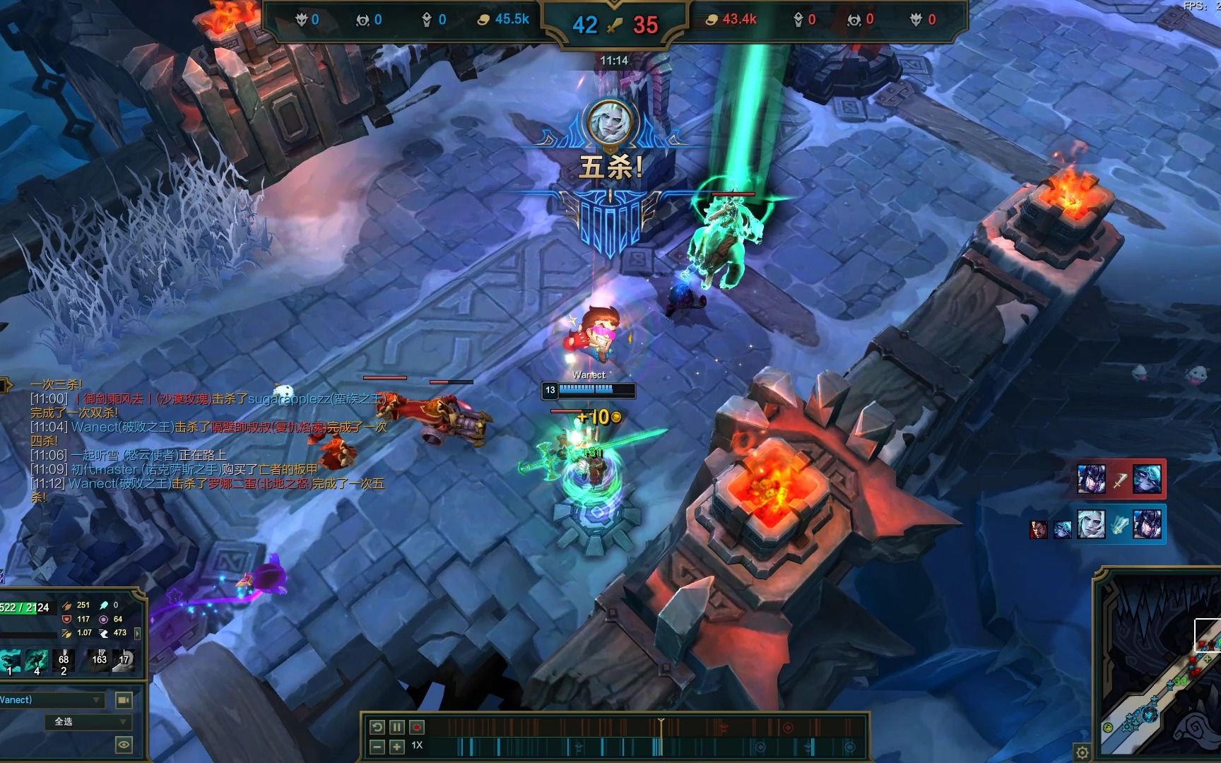 佛耶戈 五杀 league of legends 2022.10.26 00.43.48.01