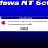 Microsoft Windows NT 3.5 Server (3.50.800.1) 安装失败