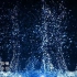 4619598 唯美梦幻蓝色粒子背景视频素材 星空粒子舞蹈晚会年会开场LED
