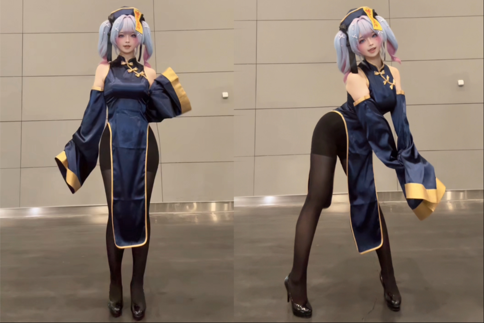 Wine glass legs, but rabbit holes