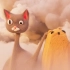 虽然猫猫有点怪，但它真的很可爱！3D动画短片《Go fly a kite!》