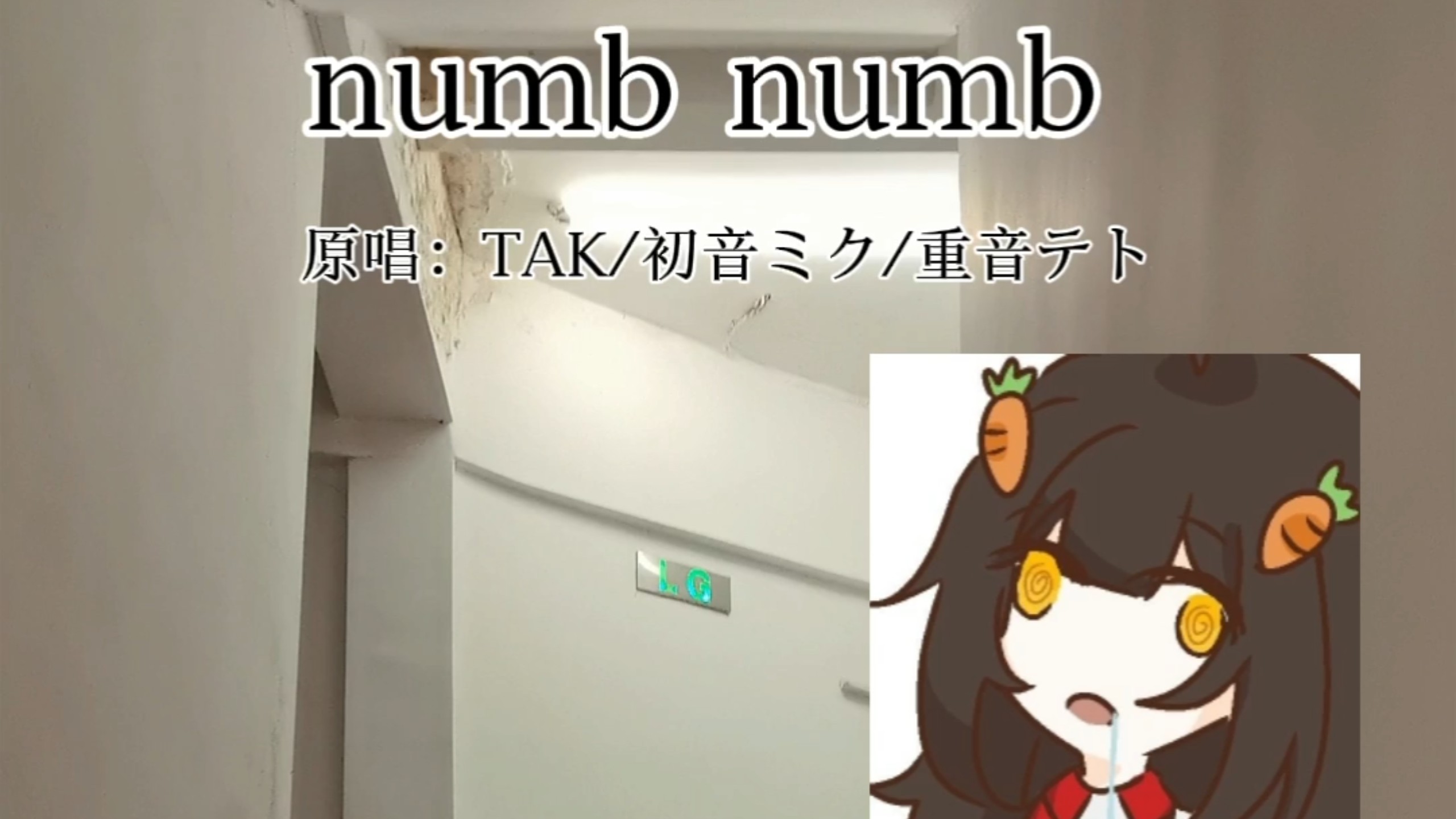 在商场楼道唱歌的二人。