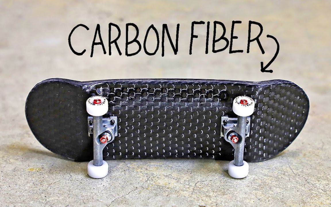 【手指滑板】DIY碳纤维手指滑板！_哔哩哔哩_bilibili
