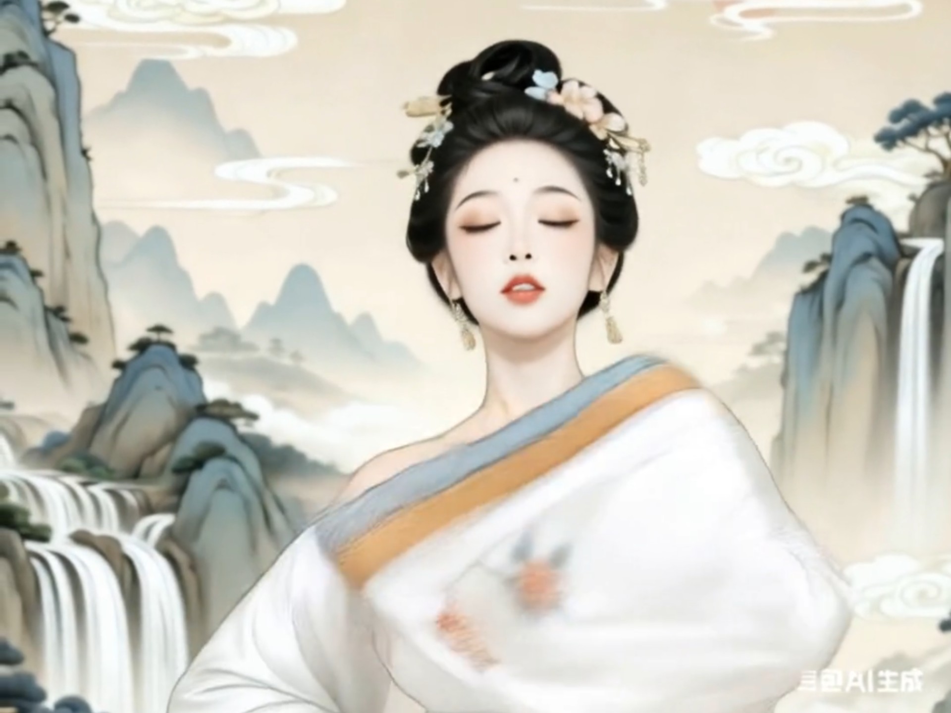 画中美人果然懂我