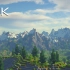 [Minecraft]【4K】心中的大地，幻想里的天空。感受这大自然的美