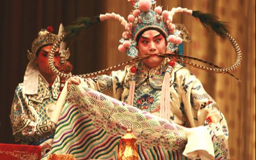 【京剧】群英会借东风华容道 叶少兰于魁智杨赤朱强江其虎等主演图片