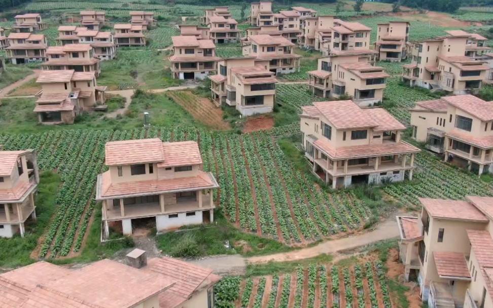 怎么说：云南大山中投资30亿的别墅区，多年无人居住，当地农民用来种菜[第一更新]的第1张示图