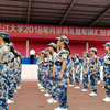 [长江大学2018年军训汇报表演]分列式＋队列表演方阵＋军体拳