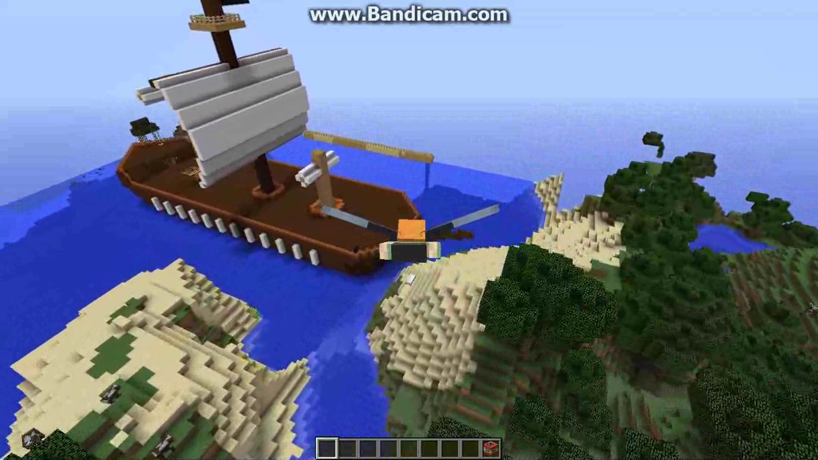 Minecraft 海盗船齐射 哔哩哔哩 つロ干杯 Bilibili