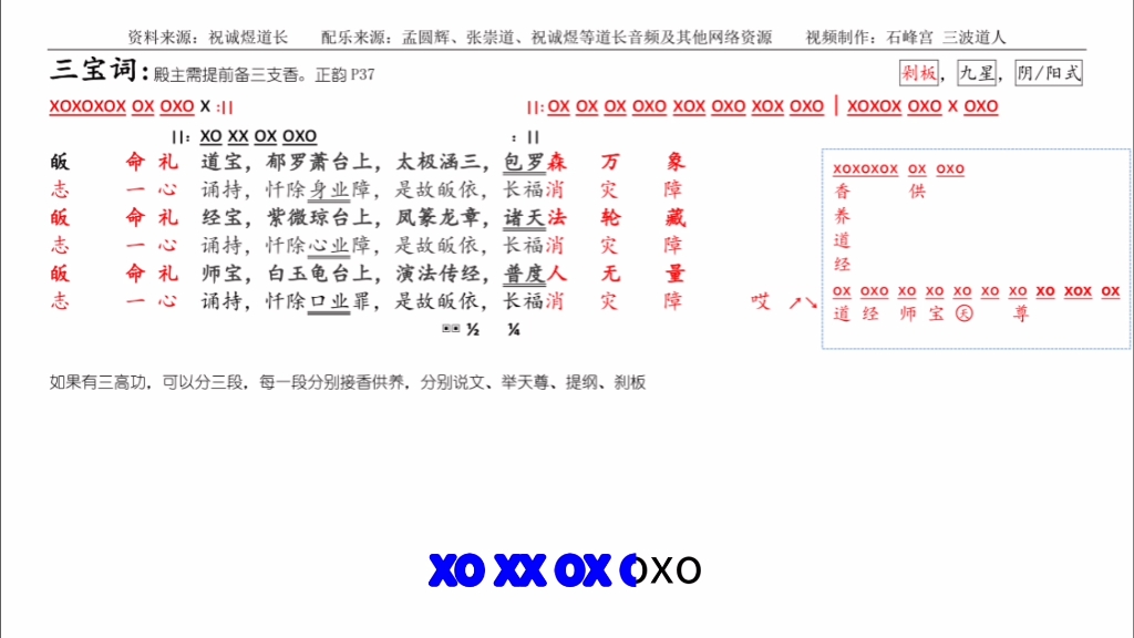 十方韵板路练习宝典：三宝词