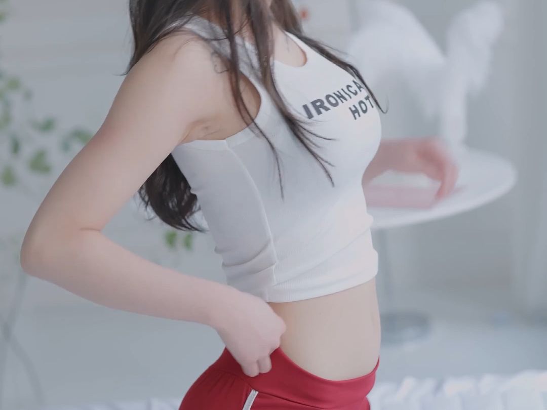 Miss ChoiApple's Sweat Shorts & Long Plush Skirt Outfit