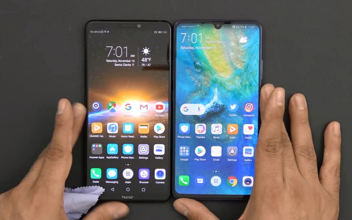 华为Mate20 X对比荣耀Note10，这两款大屏手机有啥特点？