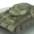 【Т-44М】坦克模型制作（上色与做旧）