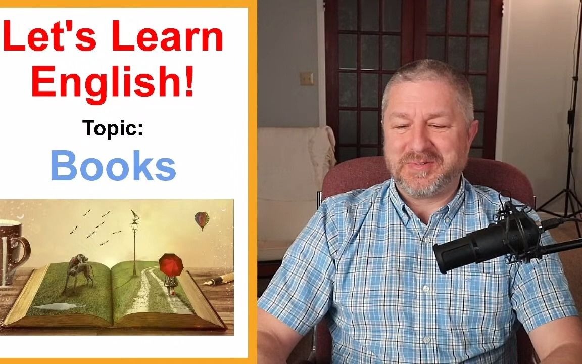 【原味En】Let's Learn English! Topic_Books 📙📚