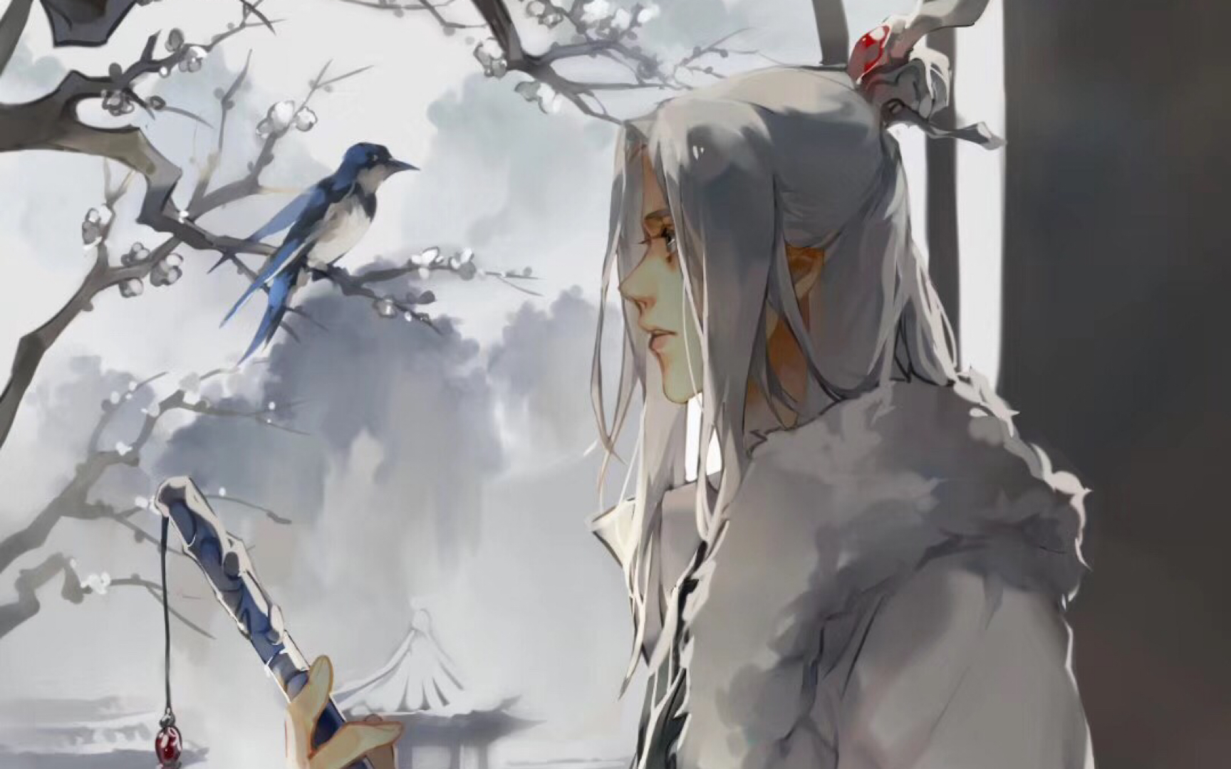 【楚留香·眉间雪·翻拍】愿乘泠风去,不语倚斜阑.