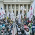内外交困 乌克兰首都暴发抗议