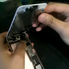 苹果iphone翘屏原因，拆屏幕，换电池，拆机