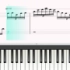 【钢琴谱】(五线谱+键盘)  圣诞节快乐 - 嵐(二宮和也)