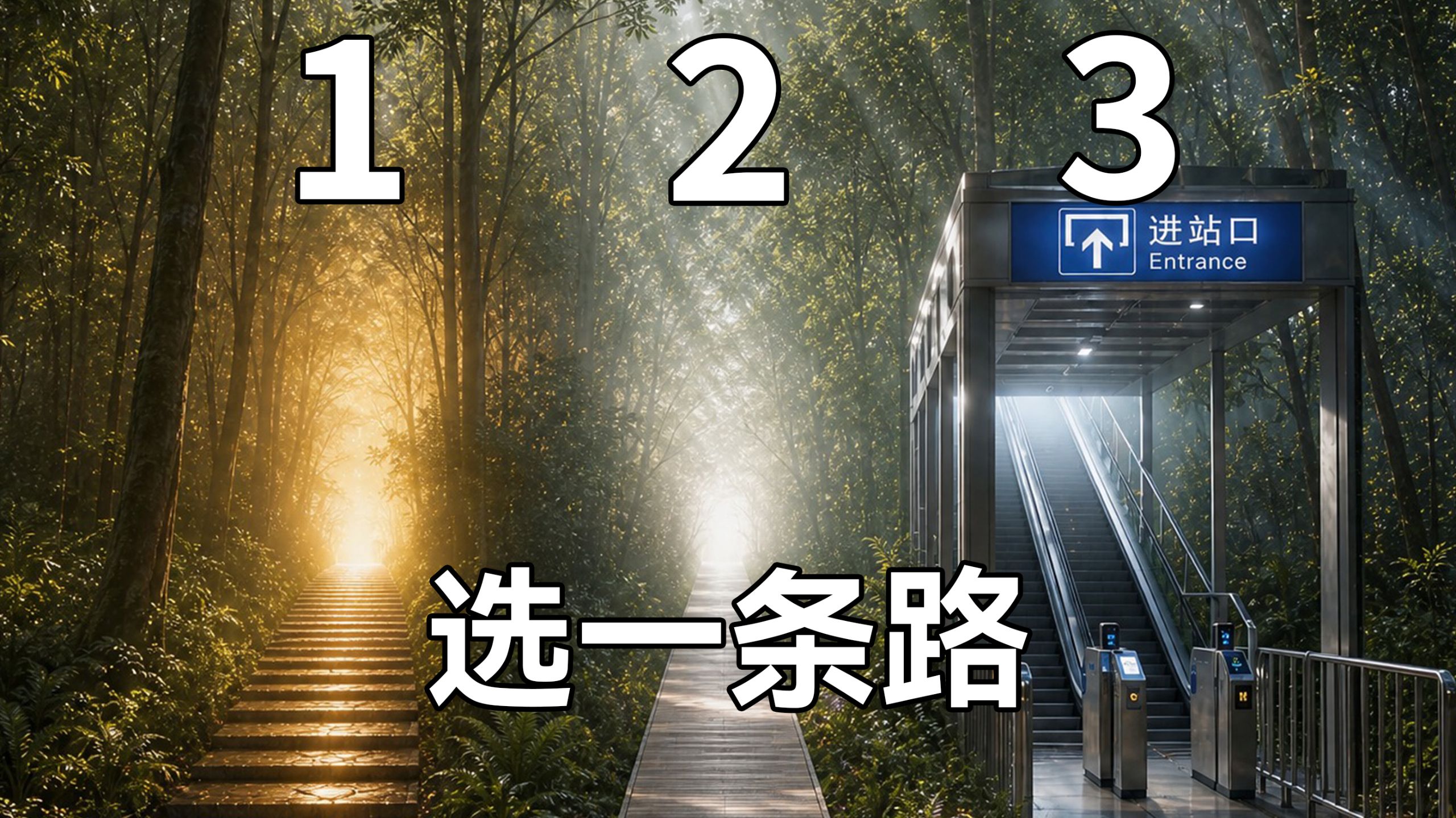 选一条路，决定你接下来的旅途