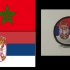 【波兰球手绘区】复杂旗帜的画法，塞尔维亚和摩洛哥