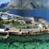航拍高清挪威自然风光