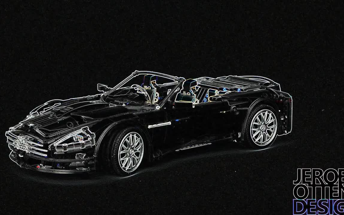 乐高科技阿斯顿马丁DB9 Volante LEGO Technic Aston Martin DB9 Volante