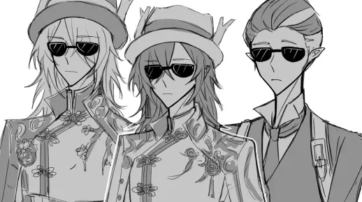 【咎安】朝你大胯捏一把（文艺复兴