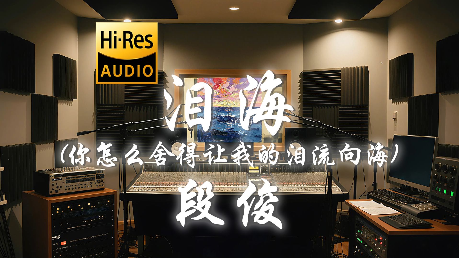 【𝐇𝐢-𝐑𝐞𝐬·无损】段俊《泪海 (你怎么舍得让我的泪流向海)》歌词纯享版 - “付出的感情永远找不回来”