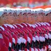 俄罗斯、乌克兰、日本和中国的女兵阅兵对比，中国女兵英姿飒爽