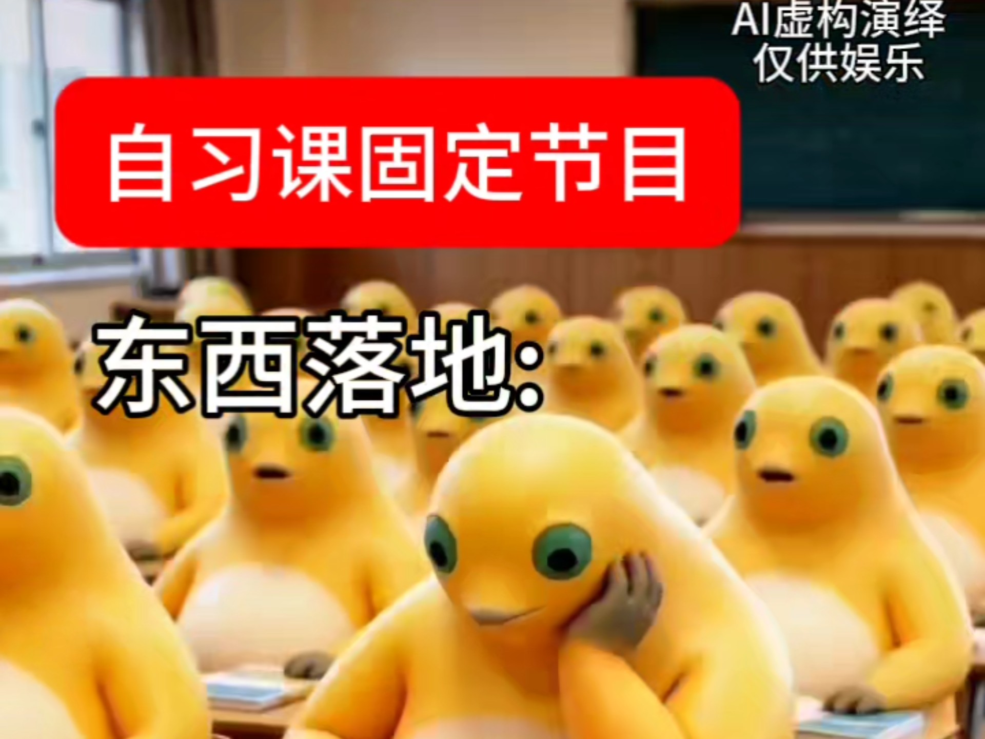 学生时代自习课固定节目