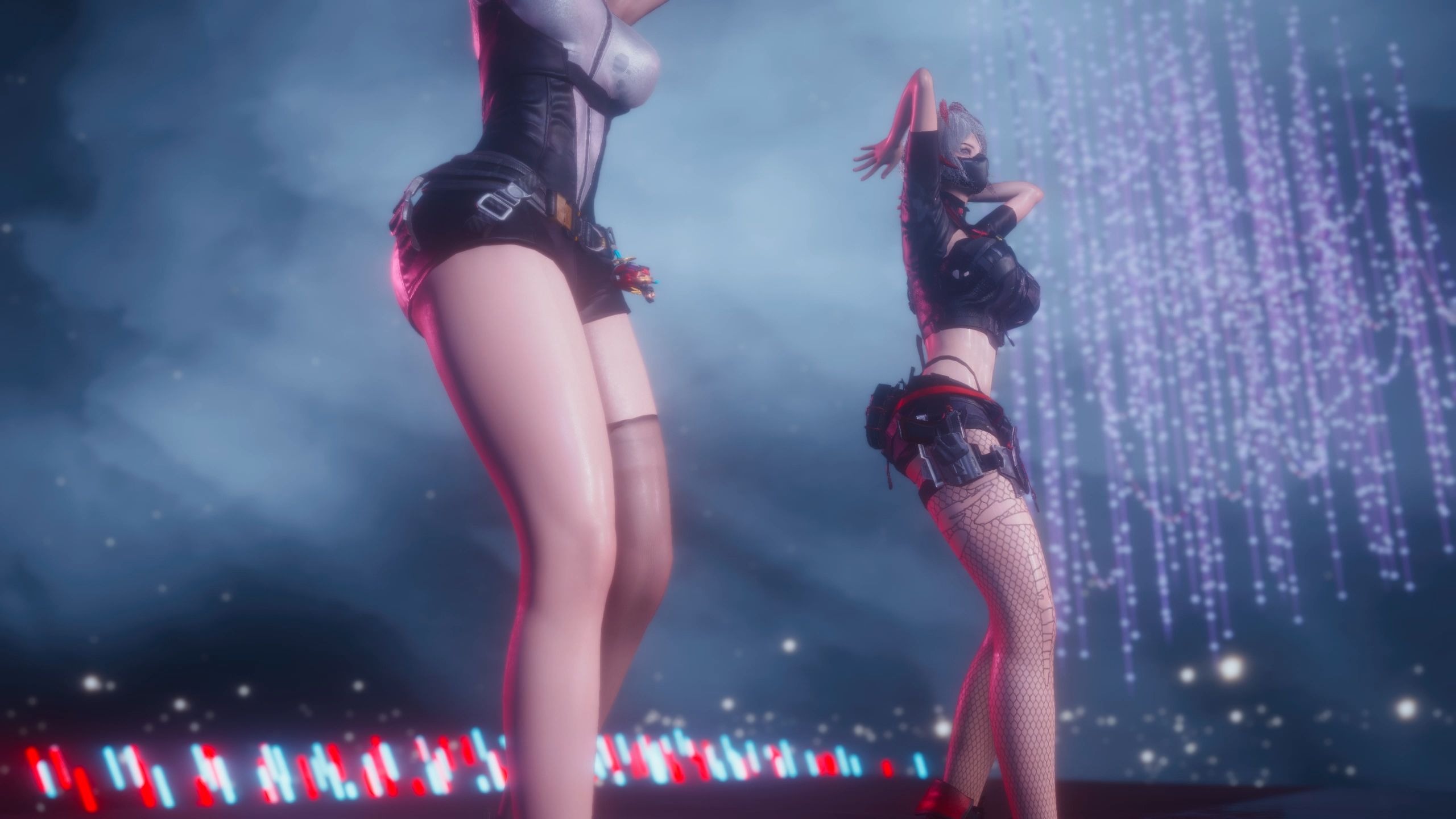 大腿特辑-三角洲-佐娅and麦晓雯-《Devil》