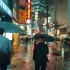 涩谷街头雨夜路摇