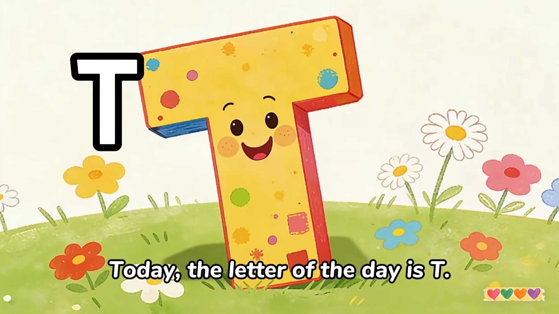 The letter of the day - Tt