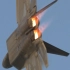 F-22与F-35战机飞行表演，发动机呼啸