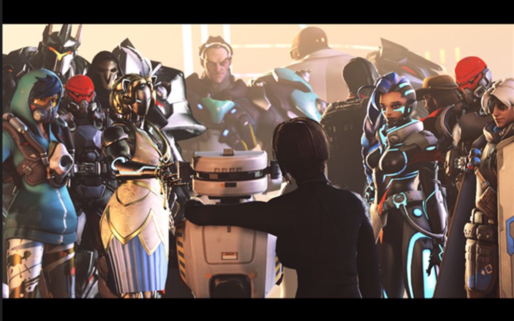 《守望先锋》动画长片——小小英雄，线性流程版（同人动画）