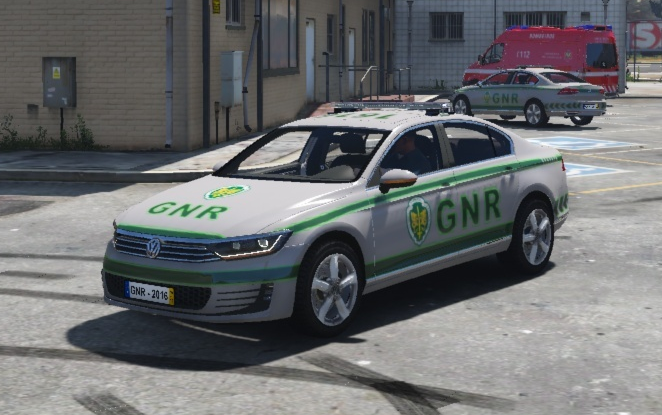 小辉哥 gta5 mod 大众帕萨特警车