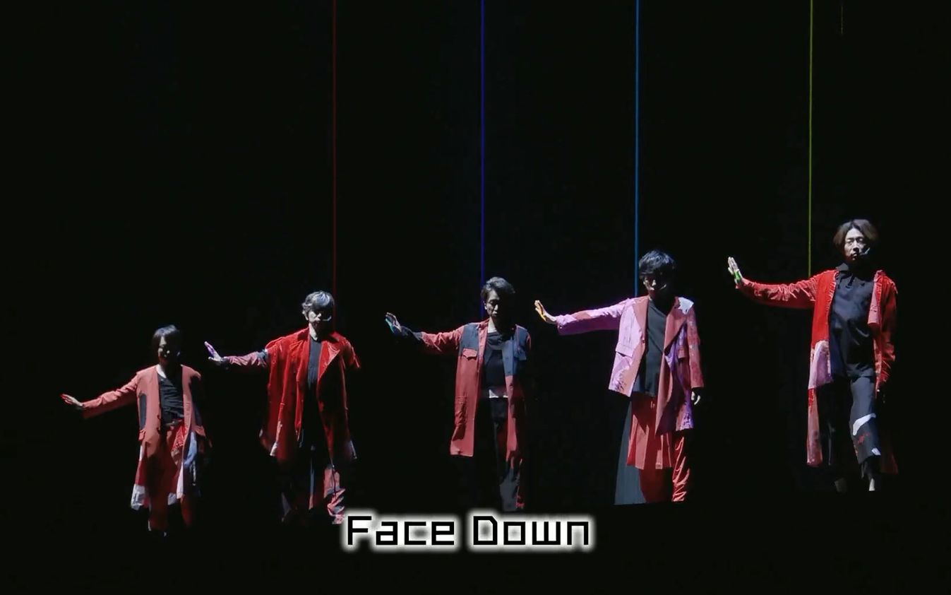 【Face Down】又一个神开头的现场！