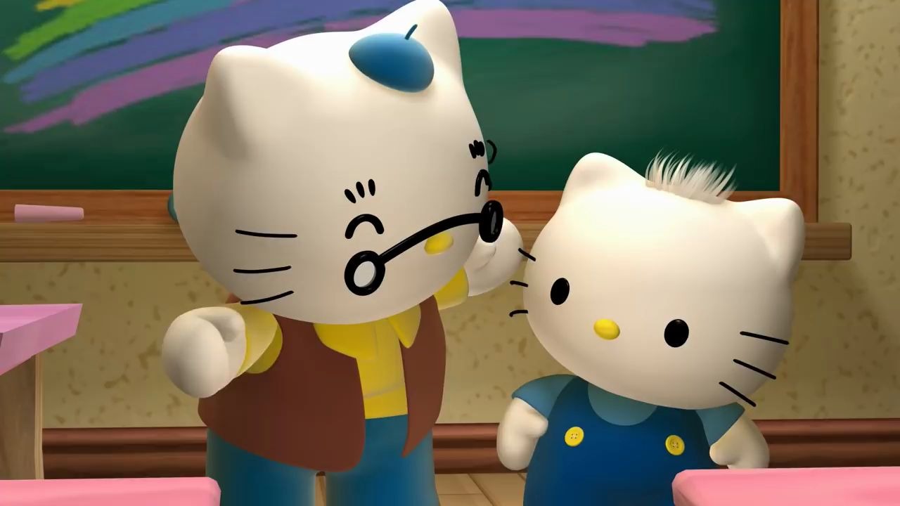 Kitty猫的男朋友,kitty男朋友 英文原声凯蒂猫我们的新朋友亲爱的丹妮ournewfrienddeardaniel