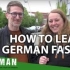 【Easy German】199 How to learn German faster- (with Michael f