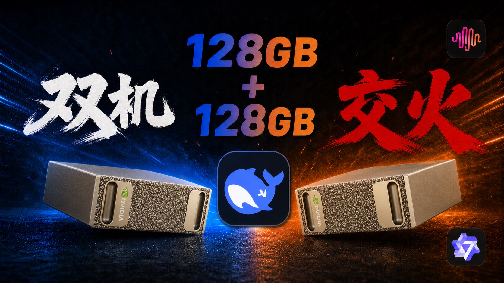 塞入满血DeepSeek V4 Flash：无限Token！两台英伟达电脑“交火”，有多强？?MSI EdgeXpert(DGXSpark)双机实测