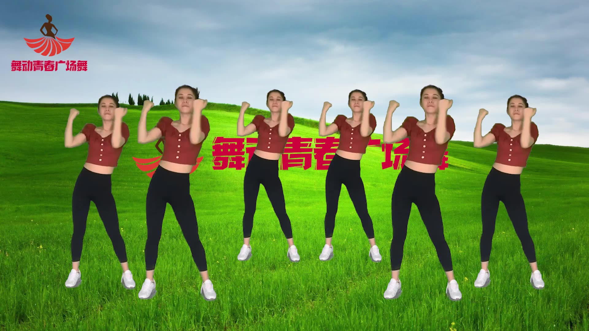 乌兰图雅《站在草原望北京》，草原广场舞豪迈大气，简单易学！