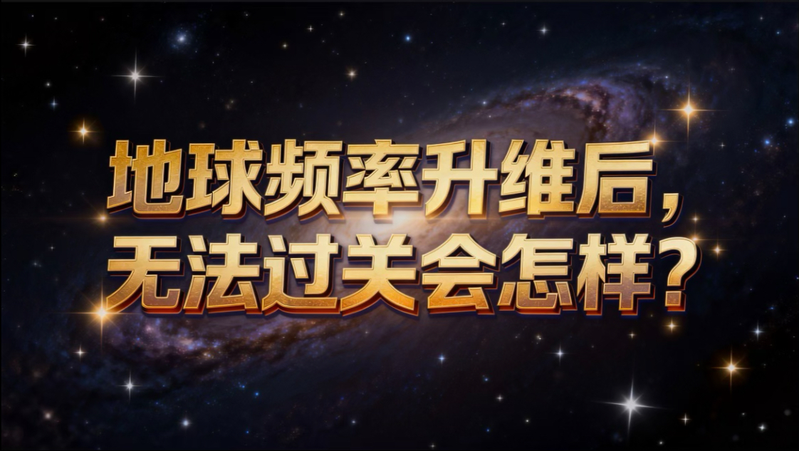 地球频率升维后，无法过关的个体命运会怎样？