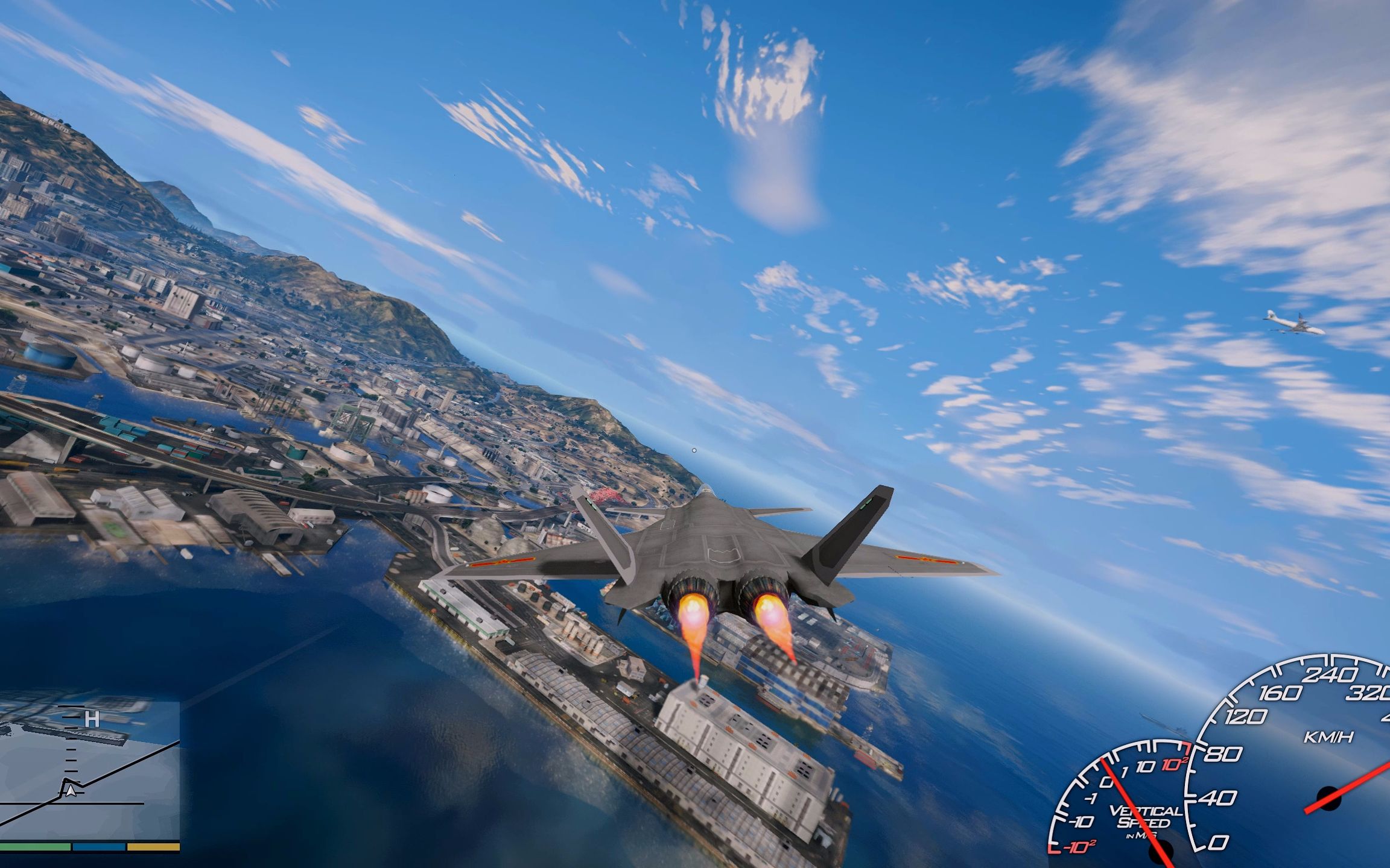gta5:飞机产生音爆